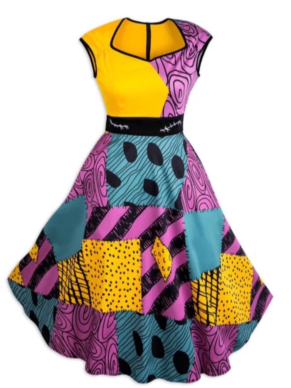 Nwot Disney Parks Nightmare Before Christmas Sally Dress Size small